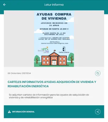 Letur Informa android App screenshot 1