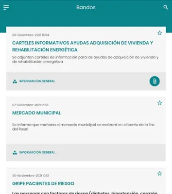 Letur Informa android App screenshot 2